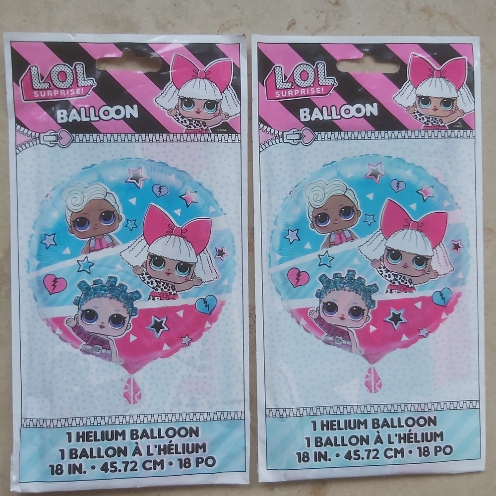 LOL Surprise Birthday Party Helium Balloon